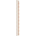 thumbnail image 3 of Ekena Millwork 47"H x 1/4"T Midland Adjustable Wood Decorative Slat Wall Panel Kit, Alder (contains 29 Slats + 1 Straight Edge Starter Slat), 3 of 16