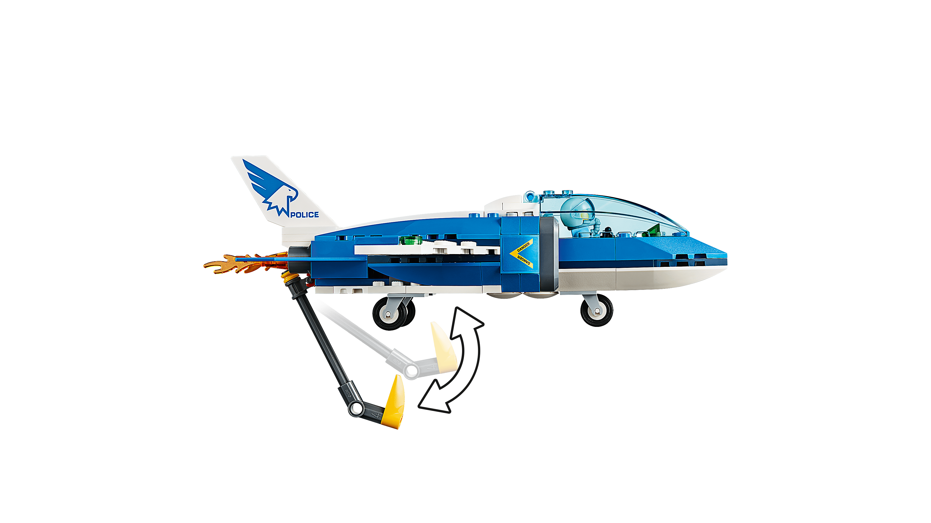Lego city police parachute hotsell