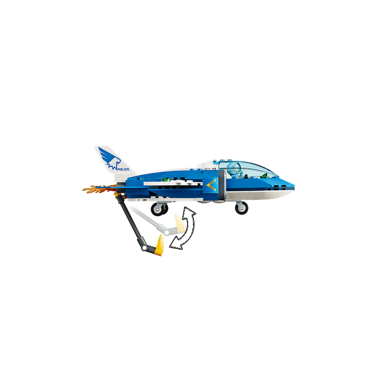 LEGO City Police Sky Police Parachute Arrest 60208 Police Jet Toy Walmart