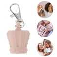 thumbnail image 4 of Unique Bargains 1 Pc Crown Lip Gloss Keychain Cap Coffee Color Silicone, 4 of 5