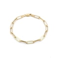 thumbnail image 1 of Pulsera Clip 4 mm 18.5 cm oro sólido 10k, 1 of 3