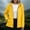 Yellow, variant on Women's Waterproof Windproof Hooded Jacket Long Sleeve Full Zip Casual Coat Lightweight Water Resistant Outerwear for Spring Fall Hiking Travel Commuting Yellow