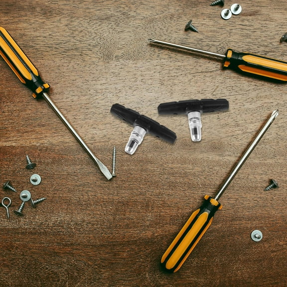 Worgeous 1 Pair Of Brake Pads For Mountain Bikes Bicycle Brake Pads Replacement Universal Bike Disc Brake Pads Heavy Duty Road Bicycle Brakes