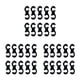 thumbnail image 2 of Wosthever 10 piezas Clips de Cable de freno abrazaderas de línea extraíbles soporte de guía de manguera Universal hebillas piezas de Type4 NO4, 2 of 6