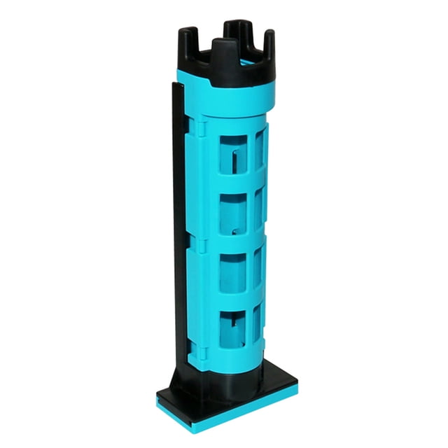 Support de Canne à Pêche en Tube avec Hauteur Réglable pour Boîte de Pêche Support de Rangement de Pêche