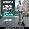 thumbnail image 4 of GOTRAX Apex Adult Electric Scooter,Peak 350W 8.5" Tires 15.5Mph Foldable Escooter for Adult,Black-White, 4 of 14