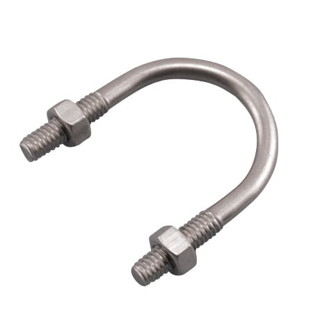 U-BOLT STANDARD 304 STAINLESS STEEL 3/8" X 1.25" X 2.25" (S0350-10020)