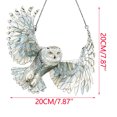 thumbnail image 6 of Needhep Sheremart Spirit Birds, Yifare Metal Birds, Acrylic Owl Suncatcher, Winged Cardinal Christmas Ornaments, Acrylic Birds Christmas Decoration Gifts for Bird Lovers (A), 6 of 8