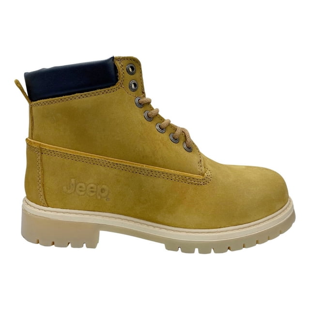 Botas Jeep De Piel Para Caballero Modelo 3801 Color Miel