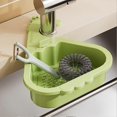thumbnail image 4 of Kitchen Sink Food Waste Catchers Faucet Mount Keeps your kitchen tidy and clog-free. modern kitchen space, 4 of 5