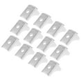 thumbnail image 4 of 12 Uds. Clips de estante de gabinete Clips de estante de archivador de Metal soportes de estantería resistentes, 4 of 8