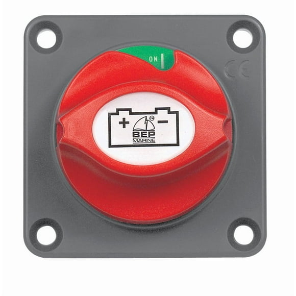 BEP Marine Battery Disconnect Switch 701-PM For Panel Mount Applications; Battery Master Switch; Standard 2-1/16 Inch Hole Cut Out