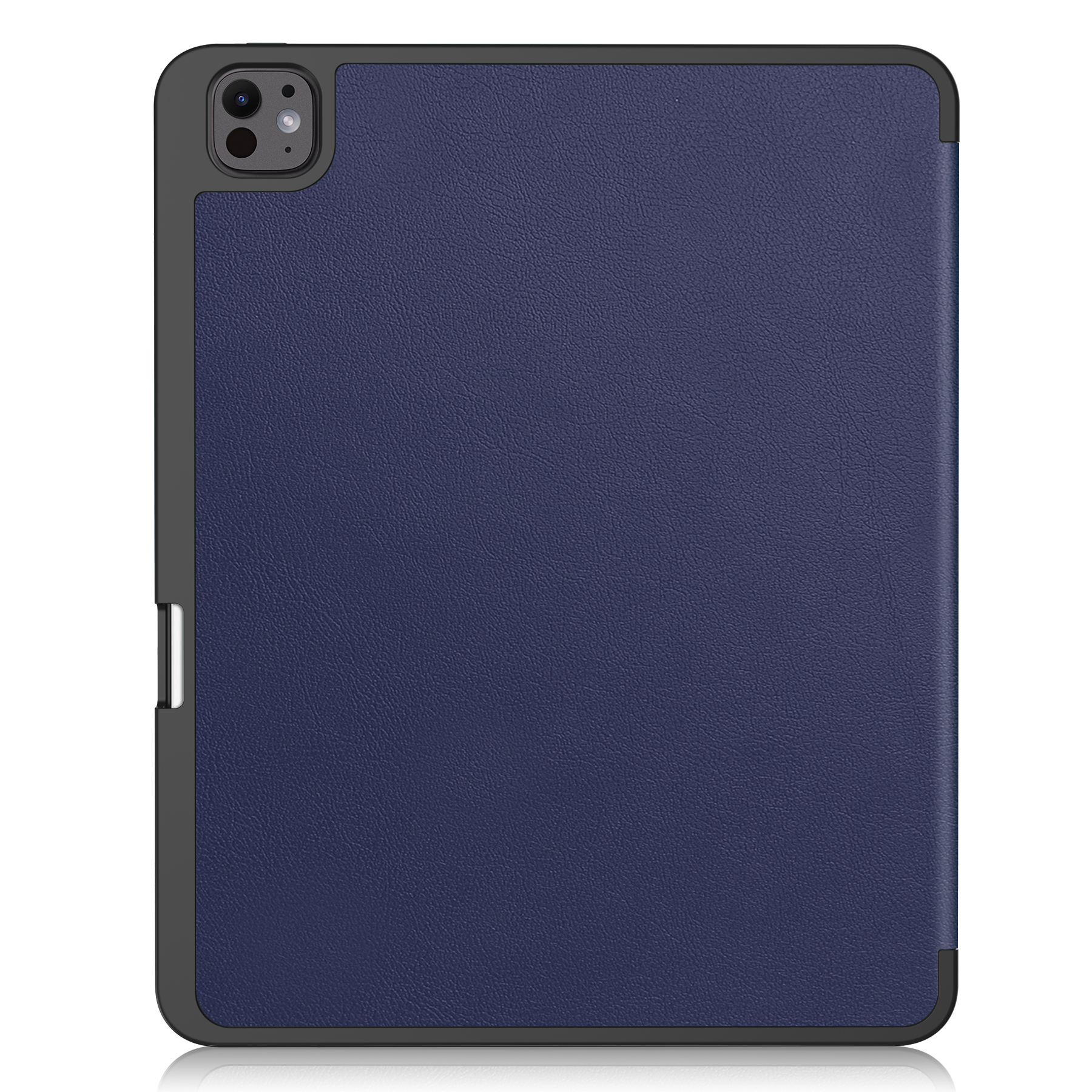 Allytechgroup iPad Pro 13 M4 2024 Case, Slim Flip Smart Cover Auto Sleep Wake with Pencil Holder Multi Angle Veiwing Stand Shockproof Case for Apple iPad Pro 13 inch 2024,Darkblue