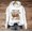 White, variant on YVNAURA Football Grandma Shirt Game Day Sweatshirt for Women Thats My Grandson Out There Top Love Heart Football Graphic Long Sleeve Pullover Crewneck Fan Apparel, White,L