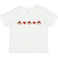 thumbnail image 3 of Inktastic Sock Monkey Heart Border Boys or Girls Toddler T-Shirt, 3 of 5