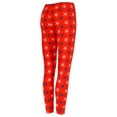 thumbnail image 3 of TSI Golf Ladies Star Me USA Leggings Red Medium, 3 of 3