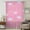 Pink, variant on Pink Castle Sheer Curtains 45 Inches Long for Bedroom, Balloon Modern Art Stars Moon Light Filtering Privacy Drapes, Breathable Semi Sheer Short Window Treatment for Kitchen Cafe Bathroom