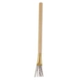 thumbnail image 2 of AMLESO Wooden Handle Feather Wire Texture Brush Clay Pottery Modeling Tool 165x23mm, 2 of 7