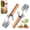 2pc, variant on Triangle Watermelon Cutter, Stainless Steel Triangle Watermelon Slicer Large Piece, 2-In-1 Multifunctional Fruit Slicing for Home Kitchen Camping Picnic