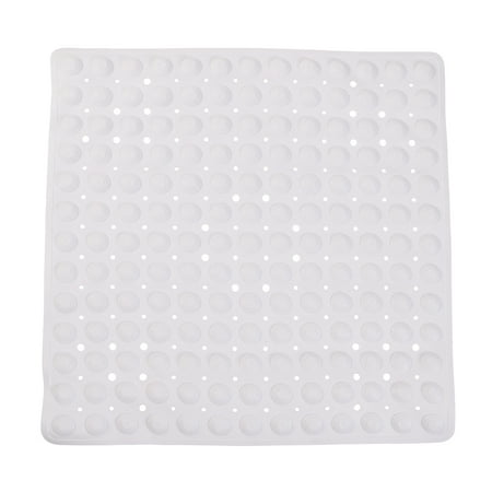 Bath Mat with Drainage Holes for Babies, Suction Cup Shower and Tub Mat, Mildew Resistant Bathtub Mat for Kids, Bath Mat for Tubs, Anti Mold Shower Floor Mat, 21
