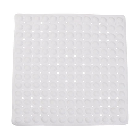 Bath Mat with Drainage Holes for Babies, Suction Cup Shower and Tub Mat, Mildew Resistant Bathtub Mat for Kids, Bath Mat for Tubs, Anti Mold Shower Floor Mat, 21