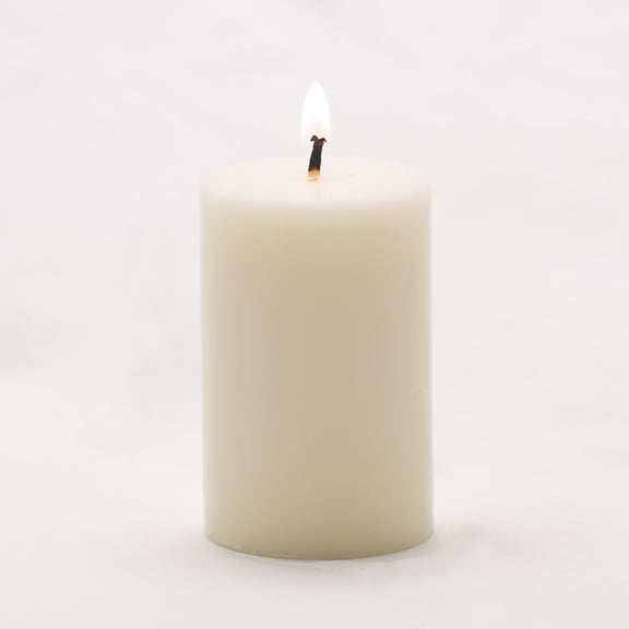 Richland Pillar Candles Light Ivory 2" x 3" Set of 20