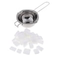thumbnail image 1 of 2 Piezas De Cera De Acero Inoxidable Melting Pot 1kg Base De Jabón Blanco Para Hacer Bricolaje Jabón Sunnimix Candle Wax Melting Pot, 1 of 8