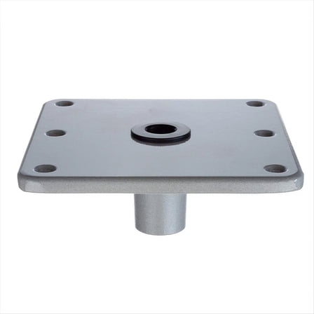 Boat Seat Base 7x7Inch Pedestal & with 3/4Inch Pin Post Socket Accessories Mount