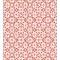thumbnail image 3 of Ambesonne Coral Duvet Cover Set, Vintage Art Deco Pattern, 2-Calking, Coral Pale Coral White, 3 of 7