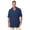Navy, variant on Men's Big & Tall Gauze Camp Shirt