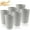 Grey, variant on Eco-Friendly Wheat Straw 6Pcs/Set Unbreakable Multi-Purpose Drinking Cups Biodegradable Round Toothbrush Cup BPA-Free