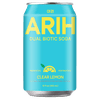ARIH Dual Biotic Soda, Functional Prebiotic and Postbiotic Soda, Low Sugar, Clear Lemon, 12 fl oz