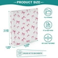 thumbnail image 3 of Three Ring Binder Pink Bow 1.5 Inch Round Binder D-Rings for Office Supplies and More, 3 of 10