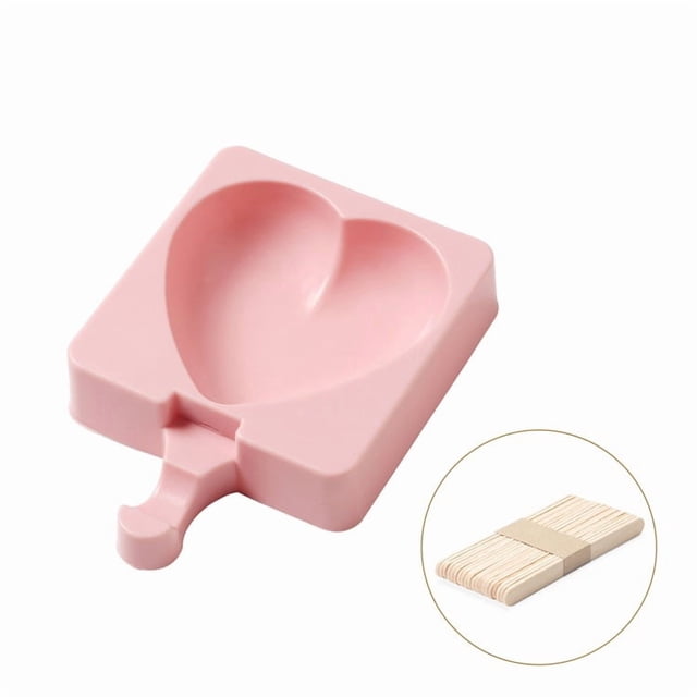 Molde de paletas de helado de silicona hecho a mano - Máquina for hacer helados DIY for golosinas caseras