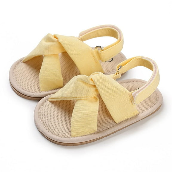 KAOOCXU Baby Girls Sandals Summer Shoes Outdoor First Waler Toddler Girls Shoes For Summer Comfort Footwear