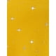 thumbnail image 5 of Vestido de terciopelo para mujer Inspire Chic con escote cuadrado, mangas de malla abullonadas, estampado de estrellas, vestido de fiesta y graduación, amarillo, talla L, 5 of 6