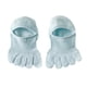 thumbnail image 4 of 1 par de calcetines con punta para mujer jinwen calcetines de barco para mujer senderismo en interiores caminar Azul, 4 of 8