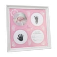 thumbnail image 1 of Baby Handprint Footprint Kit for Newborn Boys Girls  Plastic Density Board Frame  Documentation & Decoration, 1 of 7