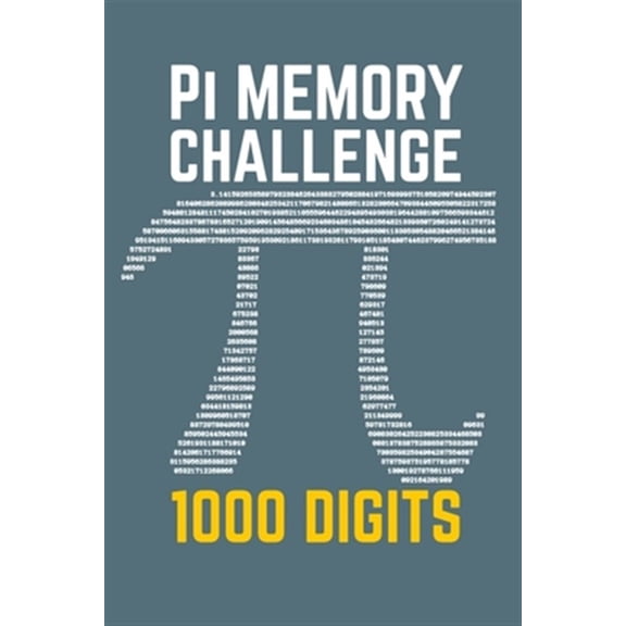 Pre-Owned Pi Memory Challenge - 1000 Digits
