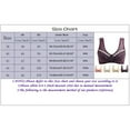 thumbnail image 2 of Gibobby Brasier Deportivo con Cierre Frontal Ropa interior cómoda y Sexy para mujer, de talla grande y, ultrafina, cómoda, botón frontal sin sujetador(Beige,38), 2 of 2