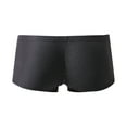thumbnail image 3 of Qwertyu Men's Jock Strap Supporters Underwear Jockstrap Male Boxer Briefs Athletic Briefs Black 2XL, 3 of 3