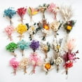 thumbnail image 5 of Eternal Flower Baby's Small Flower bouquet Mini Dried Flower bouquet Mix and match flower diy material decoration Goddess Festival small gift - style：style 45；, 5 of 6