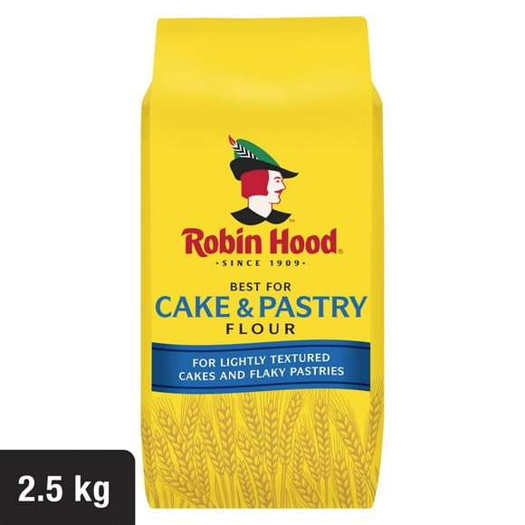 Robin Hood à gâteaux et pâtisseries farine à gâteaux et pâtisseries 2.5kg 2,5 Kg