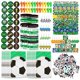 thumbnail image 1 of Emzrivo 244 Piezas Favores De Fiesta De Fútbol Favores De Fiesta De Cumpleaños De Fútbol Decoraciones De Fiesta De Fútbol Con Bolsas De Regalos De Fútbol Pegatinas De Fútbol Pulseras De Bofetada De Fú, 1 of 5