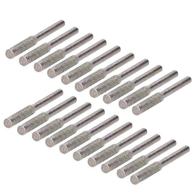 Meule de Tronçonneuse, Installation Facile Haute Dureté Durable 20 Pcs Tête de Broyage pour Réparation