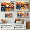 thumbnail image 4 of Designart "Cassette Tapes euphony In" Music Floater Framed Canvas Print, 4 of 7