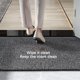 thumbnail image 2 of Advancent Felpudo absorbente de agua para interiores, alfombrillas de seguridad antideslizantes, al lado de la bañera, accesorios para oficina y Juegos de accesorios de baño Raya Advancent HA067310-02, 2 of 6