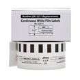 thumbnail image 2 of HOUSELABELS Compatible with DK-2211 Replacement Roll for Brother QL Label Printers; Continuous Length Film Tape; 1-1/7" x 50 feet (29mm*15.2m) with 1 REUSABLE CARTRIDGE - 112 Rolls, 2 of 7