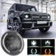 thumbnail image 1 of Ojo de ángulo de Halo de faro LED redondo de 200 W de 7 pulgadas para Jeep Wrangler JK TJ LJ 97-17, 1 of 9