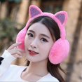 thumbnail image 5 of Women Lovely Winter Cats Ear Warmer Shiny Glitter Earmuff Cold Protection Warmer,Gg, 5 of 5